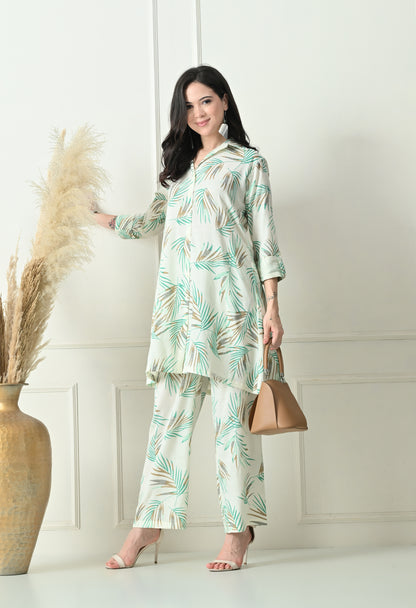 Tropical Breeze Rayon Co-ord Set