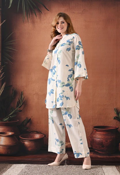 The Ivory Cascade Floral Co-ord Set