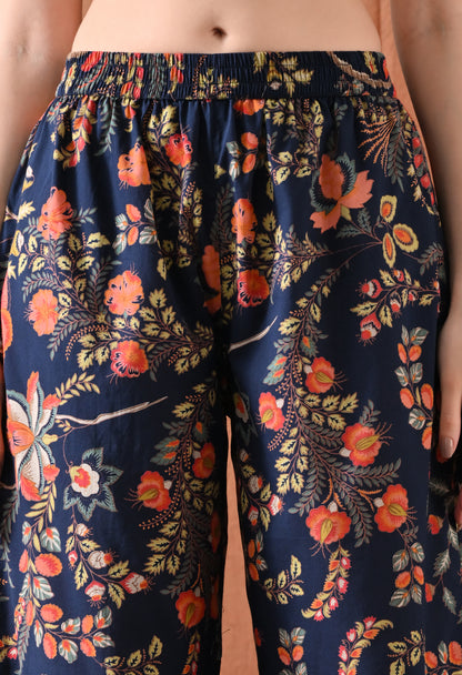 Saffron & Indigo Printed Cotton Co-ord