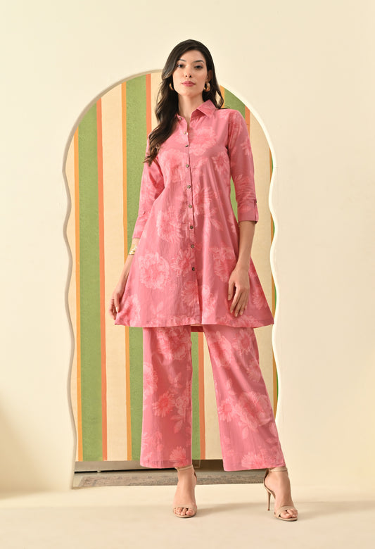 Peony Bloom Co-ord Set