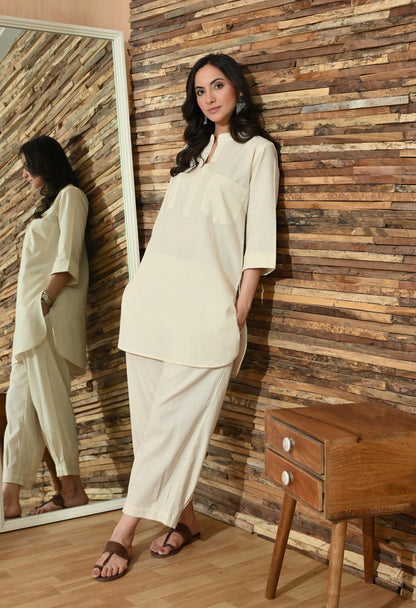Ivory Stillness Co-ord Set
