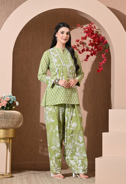 Meadow Bloom Cotton Farshi Set