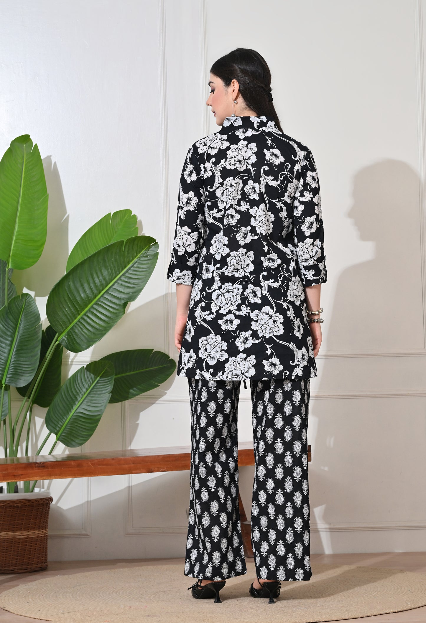 Midnight Garden Cotton Co-ord Set